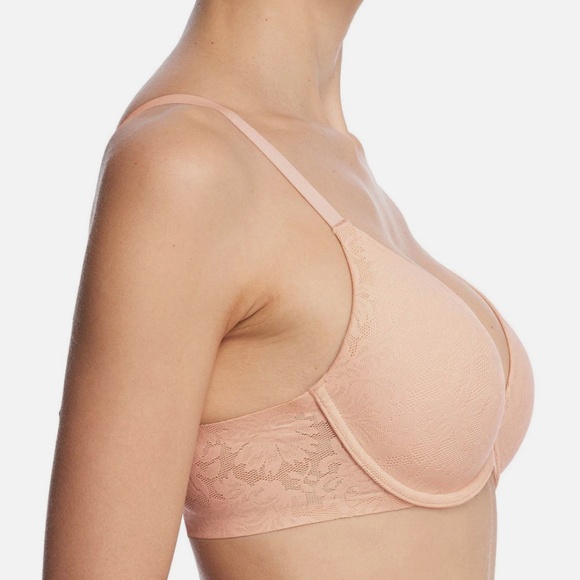 Natori Levitate Contour Underwire Bra 36A Cameo Rose NWT - Picture 3 of 5